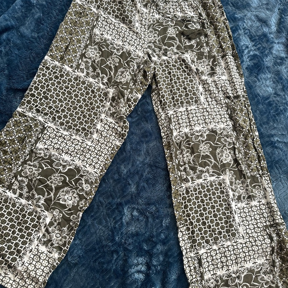 Floral Patchwork Women's Pants